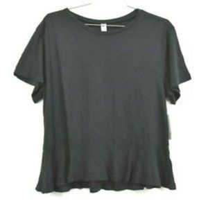 BP. grey peplum tshirt